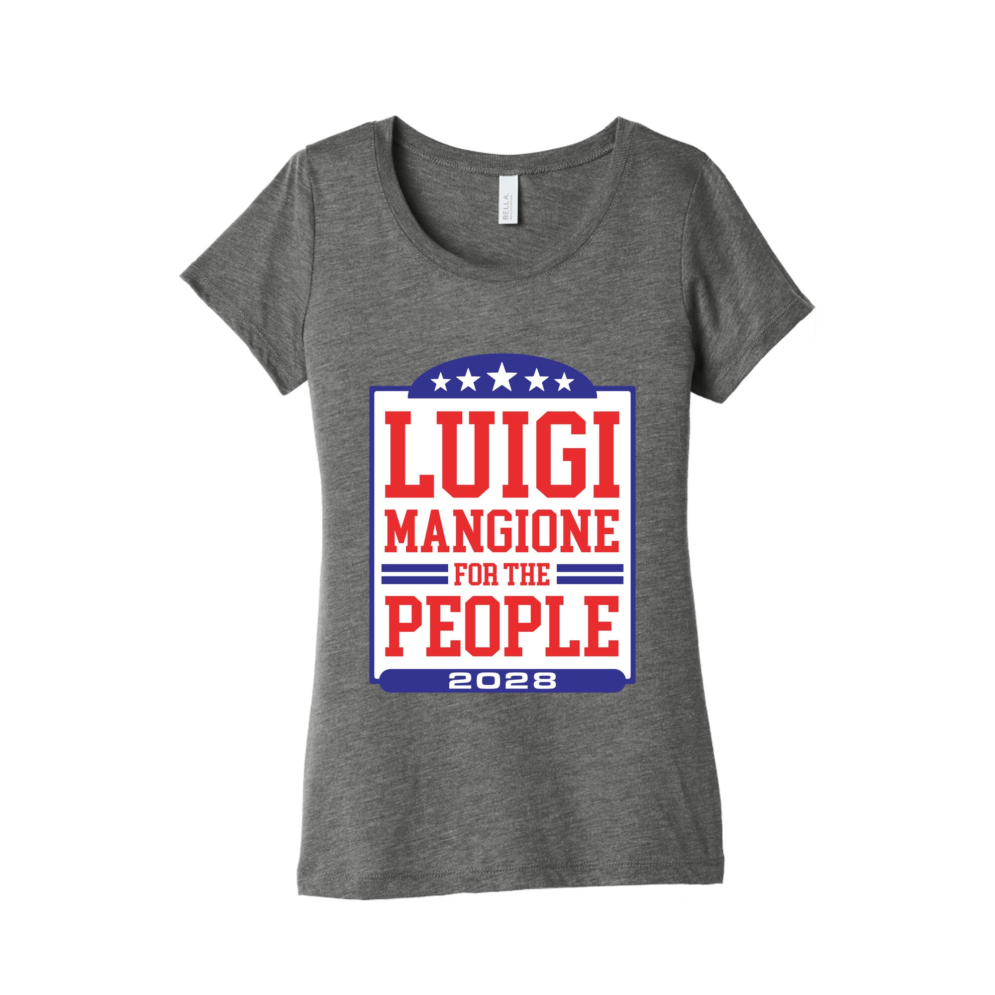 Luigi Mangione For The People 2028 Womens Triblend Tee